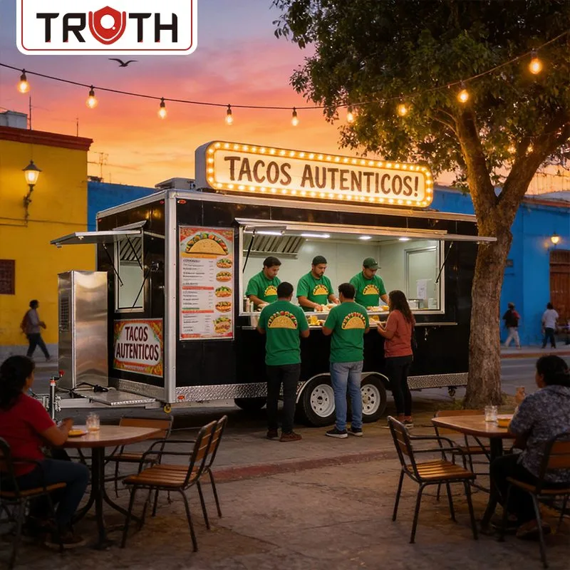 Leantóir Bia Lamháltais Soghluaiste Tacos Cart