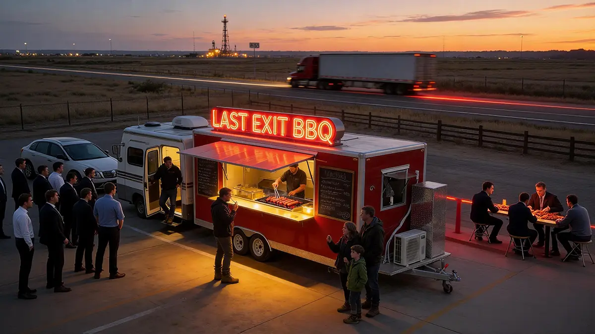 Square Bbg Food Truck