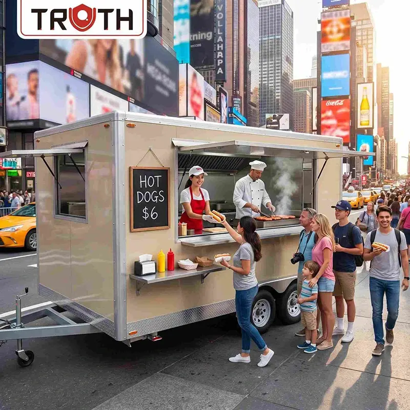 Leantóir Truck Bia Madraí Te Cearnóg ar Díol