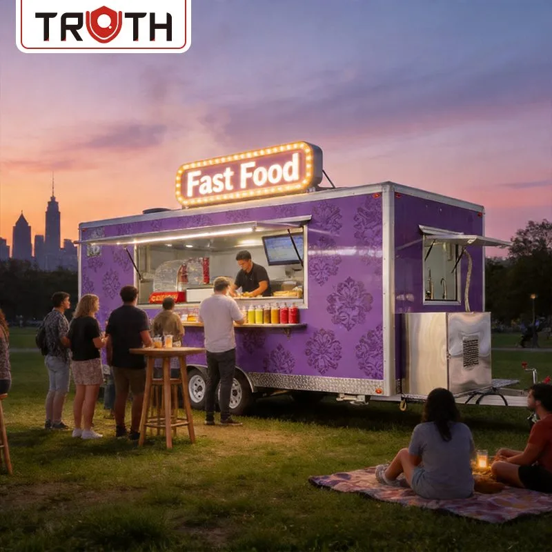 Truck Bia Pizza Cearnóg le Seomra Folctha